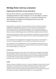 Gemeindenachrichten Okt 09.pdf - Gemeinde Doppleschwand