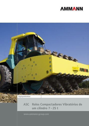 ASC Rolos Compactadores Vibratórios de um ... - Comingersoll