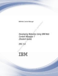 IBM Web Content Manager - The IBM Learner Portal is currently ...