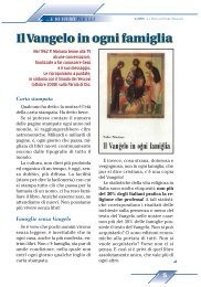 Il Vangelo in ogni famiglia - Padre Mariano da Torino