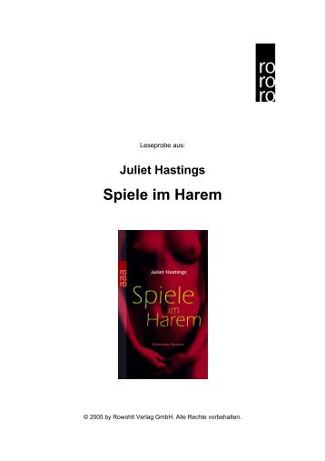 Juliet Hastings Spiele im Harem - Rowohlt Theaterverlag