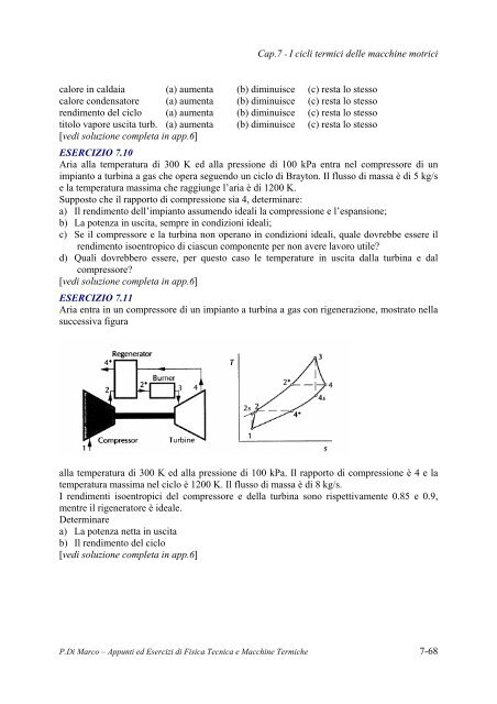 Appunti ed Esercizi di Fisica Tecnica e ... - Valentiniweb.com