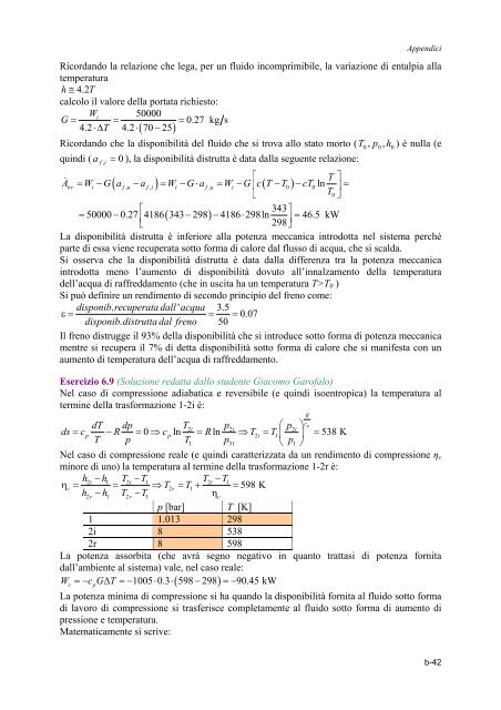 Appunti ed Esercizi di Fisica Tecnica e ... - Valentiniweb.com