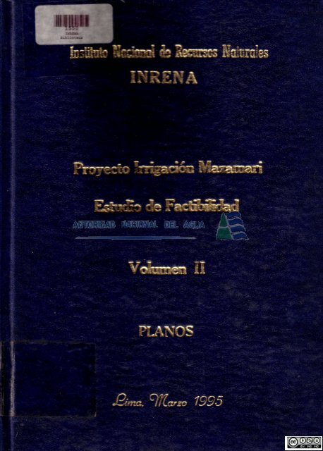 Proyecto irrigaciÃ³n Mazamari: Estudio de factibilidad - Autoridad ...