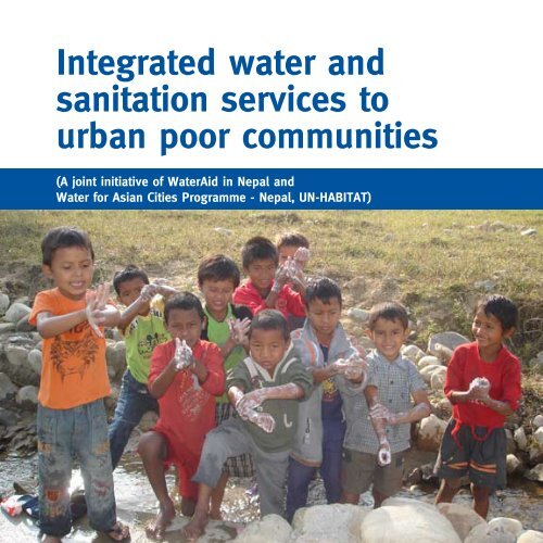Integrated water and sanitation services to urban poor ... - WaterAid