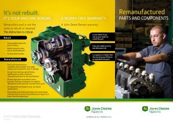 View Online Brochure - John Deere