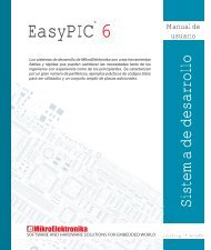 EasyPIC6 Manual de usuario - MikroElektronika