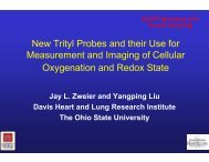 New Trityl Probes And Their Use For Measurement - acert - Cornell ...