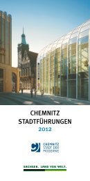 Chemnitz Stadtführungen 2012 - Chemnitz Tourismus