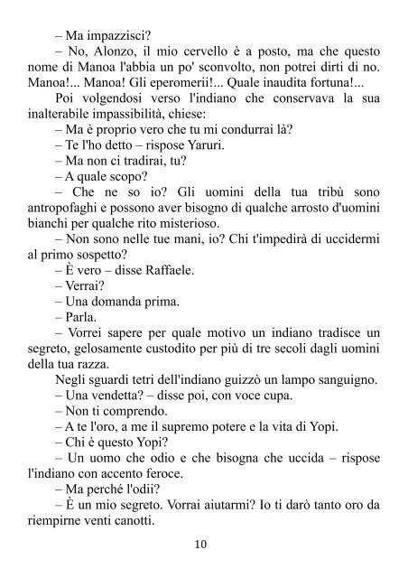 "La CittÃ  dell'Oro" di Emilio Salgari - Altervista