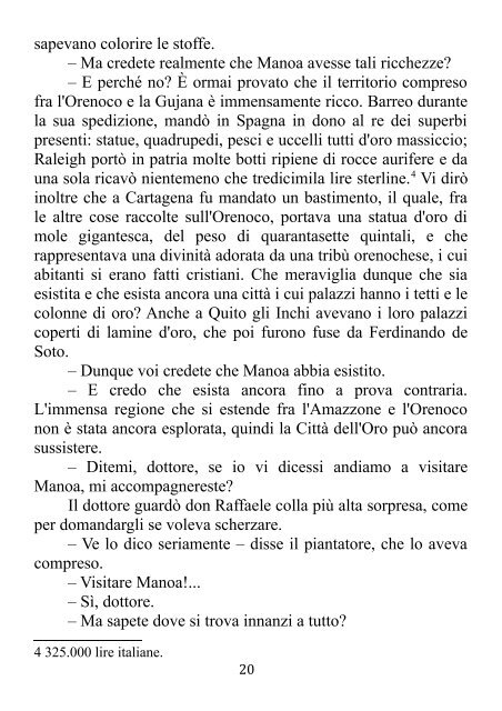 "La CittÃ  dell'Oro" di Emilio Salgari - Altervista