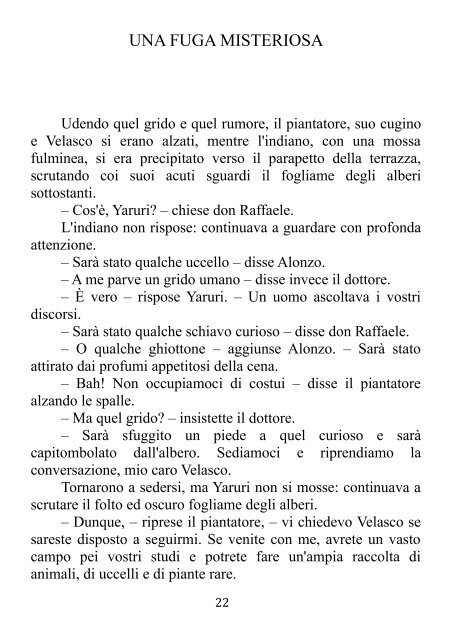 "La CittÃ  dell'Oro" di Emilio Salgari - Altervista