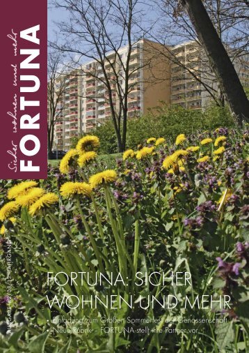 Nr. 02/2008 - FORTUNA Wohnungsunternehmen eG