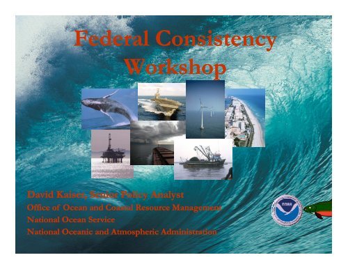 Federal Consistency Workshop - Delaware Department of Natural ...