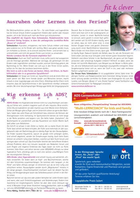 Dezember 2008 / Januar 2009 Zum Mitnehmen! - Familienmagazin ...