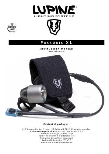 Passubio XL - Lupine