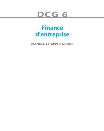 Finance d'entreprise - Dunod