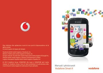 User manual Vodafone Smart II