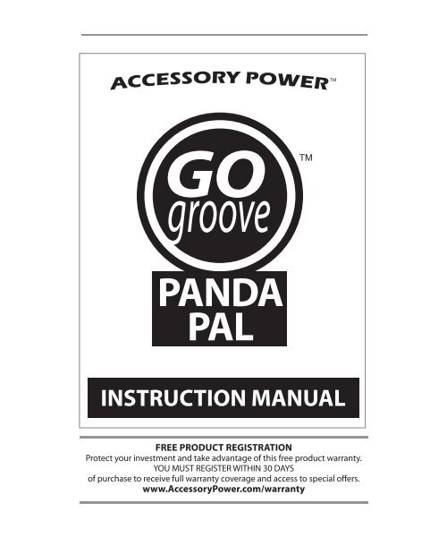 Panda Pal Manual.indd - Accessory Power