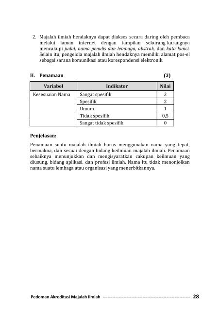 Pedoman Akreditasi Majalah Ilmiah LIPI