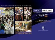 SAWC SPRING - Wound Healing Society