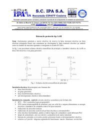 Sistem de protectie tip AAR - sc ipa cifatt craiova