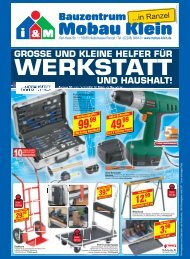 werkstatt grosse und kleine helfer für und haushalt! - Mobau Klein