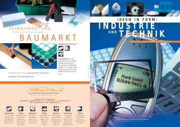 BAUMARKT INDUSTRIE UND TECHNIK - Alfred Mank GmbH