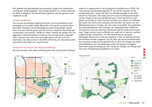 Natuurplan Zuidoost - Stadsdeel Zuidoost - Gemeente Amsterdam