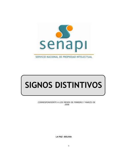 Signos D. - Servicio Nacional de Propiedad Intelectual