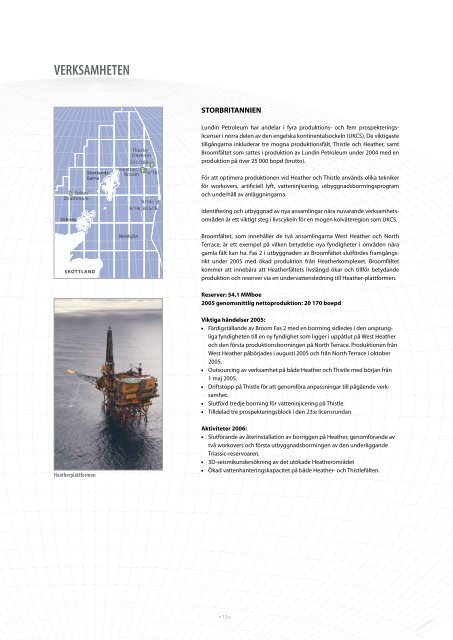 Årsredovisning 2005 - Lundin Petroleum