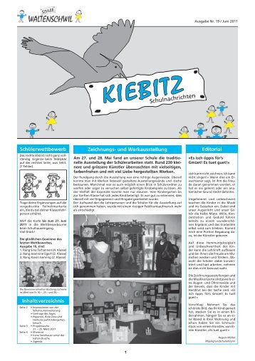 Kiebitz 19 - Schule Waltenschwil
