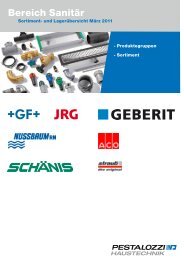 Wärmeverteilung Rohrleit