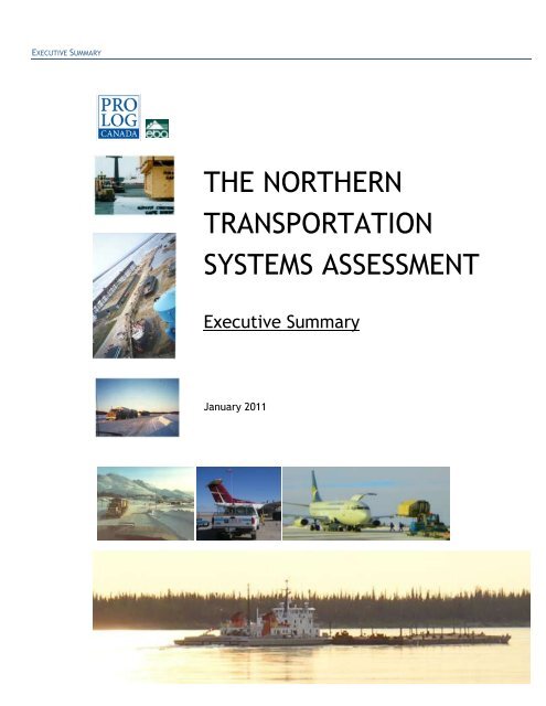 The Northern Transportation Systems Assessment - NWT & Nunavut ...