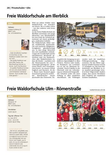 Freie Waldorfschule am Illerblick Freie Waldorfschule Ulm ...