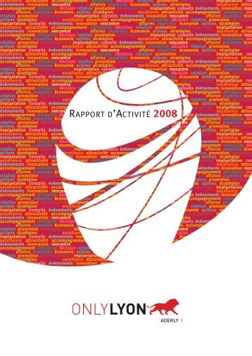 Rapport d'Activité 2008 - Aderly
