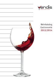 Weinkatalog (Gastronomie) (ca. 8 MB) - bei Vendis Gastro GmbH ...