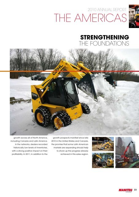 THE MATERIAL-HANDLING REFERENCE - Manitou Groupe