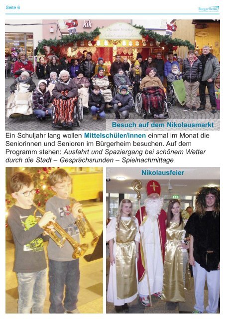 Aktuelle Heimzeitung - Bürgerheim Dingolfing