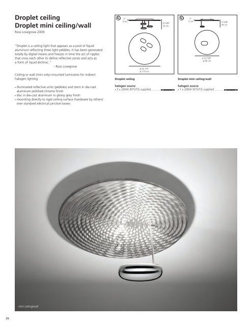 HYDRO SERIES - Artemide