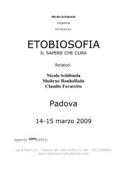 ETOBIOSOFIA - Centro Studi Salute