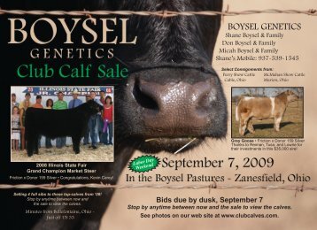 BOYSEL GENETICS - ClubCalves.com