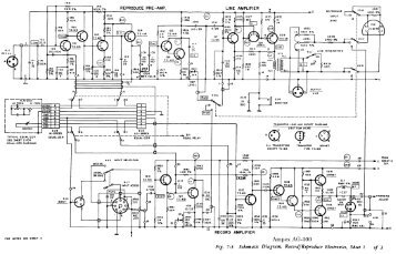 Ampex AG-300 schematics - ClariSonus