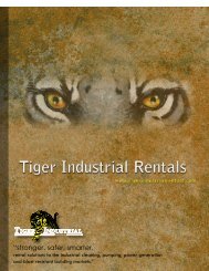 tiger industrial rentals - The Modern Group