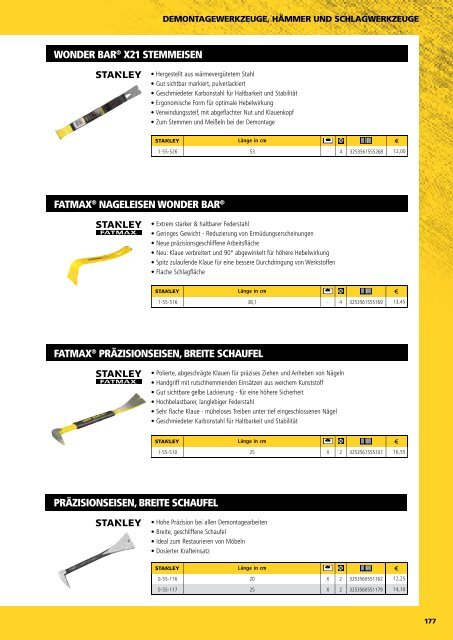 Stanley Gesamtkatalog 2014