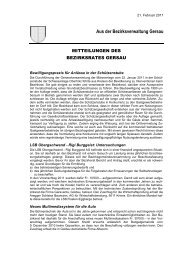 Pressemitteilung - Gersau