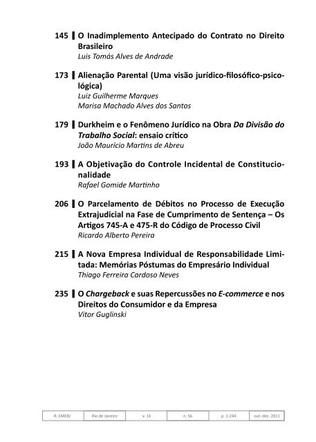 Diretoria da EMERJ - Emerj - Tribunal de JustiÃ§a do Estado do Rio ...