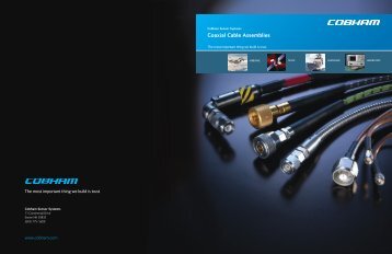 Coaxial Cable Assemblies