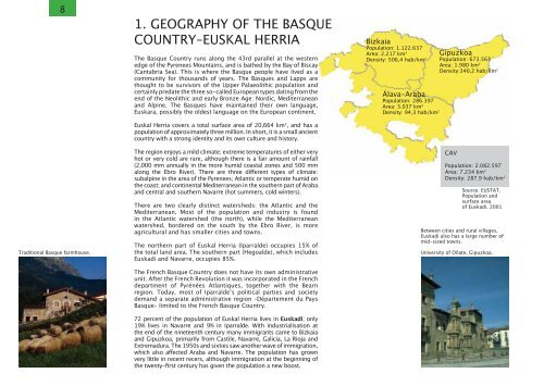 The Basque Country (pdf, 4,3Mb) - Kultura Saila - Euskadi.net