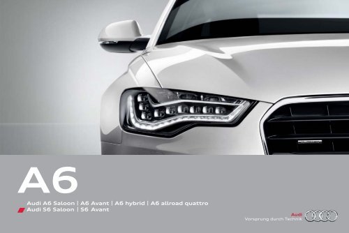 Audi A6 Saloon, A6 Avant, A6 hybrid